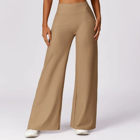 Comfy High Waist Flared Bottom