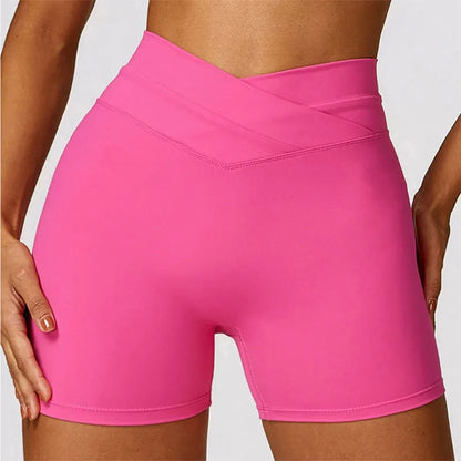 Athena Crossed V-Front Shorts