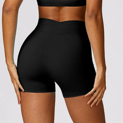 Athena Crossed V-Front Shorts