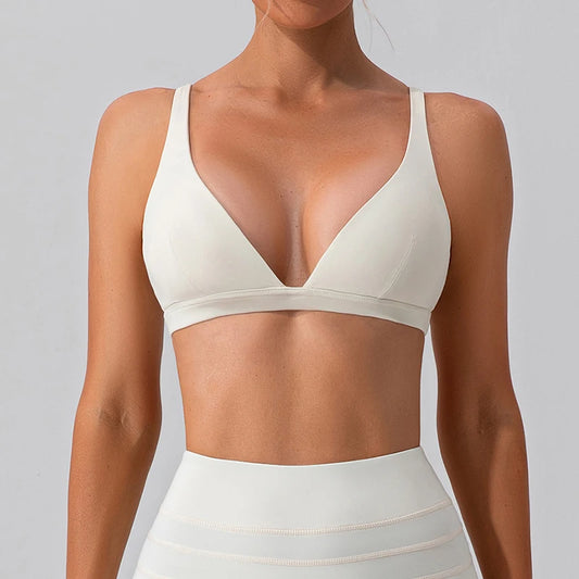 Nymphet Deep V Sports Bra